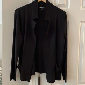 Black lightweight cardigan
